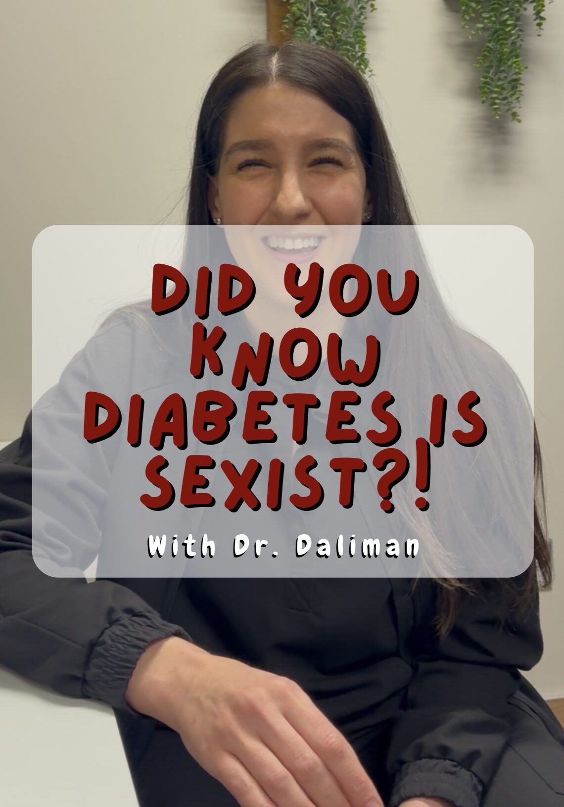 did you know diabetes is sexist?